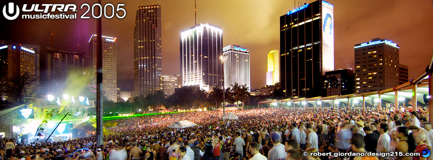 2005 Ultra Music Festival - Facebook Cover Photos