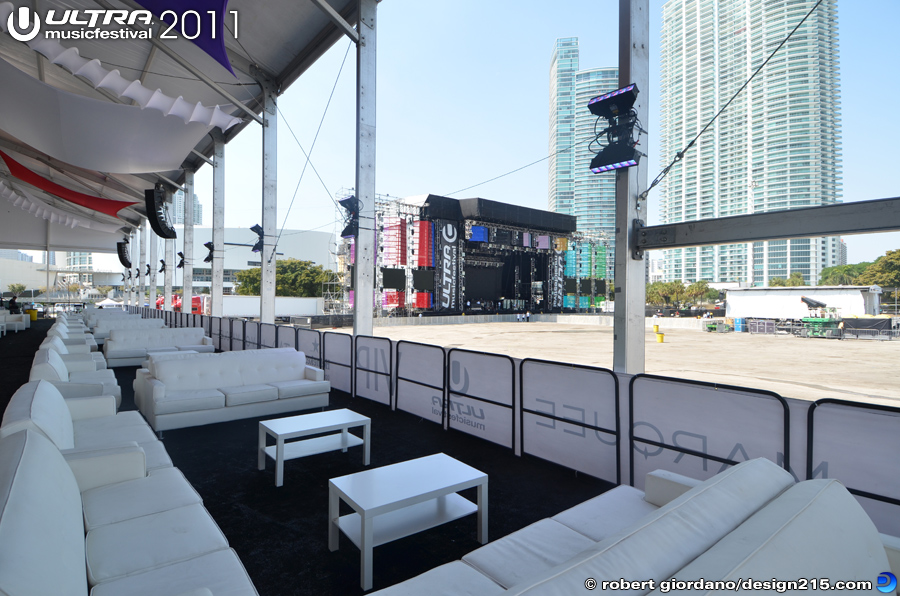 VIP Tent, Day 3 - 2011 Ultra Music Festival