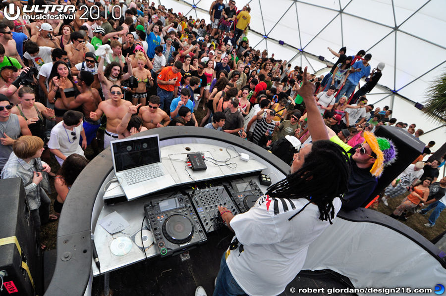 One of Many Tents #4763 - 2010 Ultra Music Festival