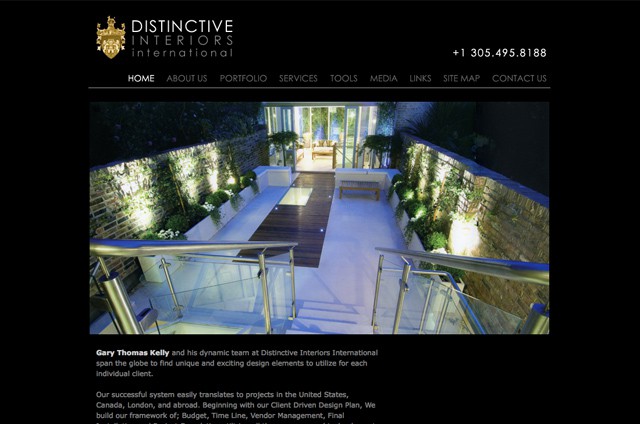 DistinctiveInt.com - Web Design Portfolio